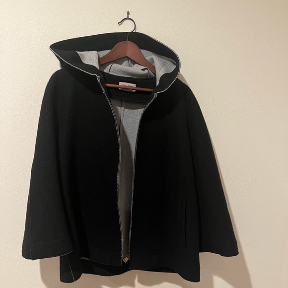 Cinzia Rocca Icons Short Wool-Blend Trench Coat, size 8 - Picture 2 of 5